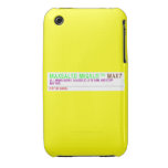 MAXSALTO MIGAL®™  iPhone 3G/3GS Cases iPhone 3 Covers
