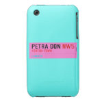 petra don  iPhone 3G/3GS Cases iPhone 3 Covers