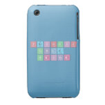 Periodic
 Table
 Writer  iPhone 3G/3GS Cases iPhone 3 Covers