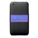 nessi<3  iPhone 3G/3GS Cases iPhone 3 Covers