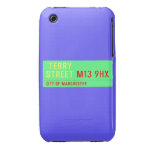  terry Street  iPhone 3G/3GS Cases iPhone 3 Covers