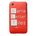 Game
 Letter
 Tiles  iPhone 3G/3GS Cases iPhone 3 Covers