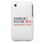 charles i statue  iPhone 3G/3GS Hoesjes