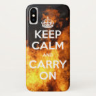 iPhone 4 Case-Mate Keep Calm and Carry On Fire