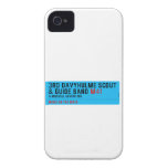 3rd Davyhulme Scout & Guide Band  iPhone 4 Cases