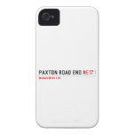 PAXTON ROAD END  iPhone 4 Cases