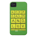 keep
 Calm
 And
 Luv
 NiTeSH YaDaV  iPhone 4 Cases