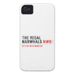 THE REGAL  NARWHALS  iPhone 4 Cases
