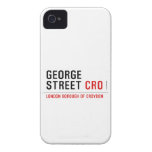 George  Street  iPhone 4 Cases