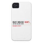 Our House  iPhone 4 Cases
