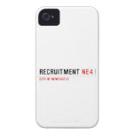 Recruitment  iPhone 4 Cases