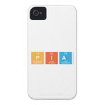 Pia  iPhone 4 Cases