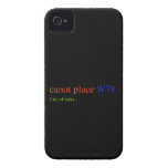 canot place  iPhone 4 Cases