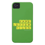 Game Letter Tiles  iPhone 4 Cases