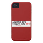 ADMIRALS OWN  CONCERT BAND  iPhone 4 Cases