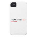 Friday street  iPhone 4 Cases