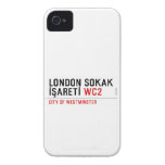 LONDON SOKAK İŞARETİ  iPhone 4 Cases