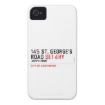 145 St. George's Road  iPhone 4 Cases