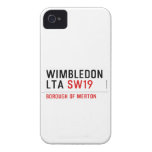 wimbledon lta  iPhone 4 Cases