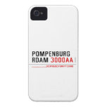 POMPENBURG rdam  iPhone 4 Cases