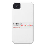 shibusen street  iPhone 4 Cases