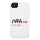 jacquis apparel  iPhone 4 Cases