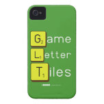 Game Letter Tiles  iPhone 4 Cases