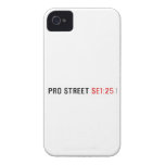 PRO STREET  iPhone 4 Cases