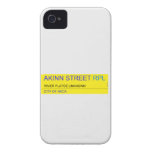 Akinn Street  iPhone 4 Cases