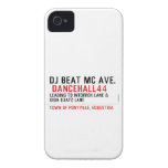 Dj Beat MC Ave.   iPhone 4 Cases