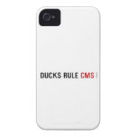 DUCKS RULE  iPhone 4 Cases