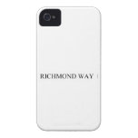 Richmond way  iPhone 4 Cases