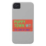 Puppy town  iPhone 4 Cases