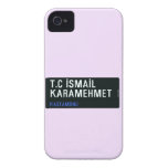 T.C İSMAİL KARAMEHMET  iPhone 4 Cases