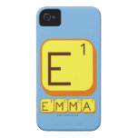 E
 EMMA  iPhone 4 Cases