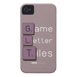 Game
 Letter
 Tiles  iPhone 4 Cases