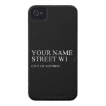 Your Name Street  iPhone 4 Cases