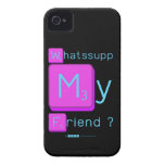 Whatssupp
 My
 Friend ?  iPhone 4 Cases