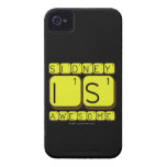 Sidney
 Is
 Awesome
   iPhone 4 Cases