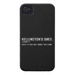 Kellington's shed  iPhone 4 Cases