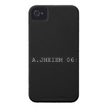 A.jheiem  iPhone 4 Cases
