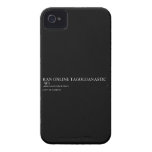 RAN ONLINE TAGOLOANASTIC   iPhone 4 Cases