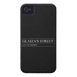 Glaiza's Street  iPhone 4 Cases