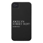 Jocelyn  Street  iPhone 4 Cases