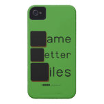 Game
 Letter
 Tiles  iPhone 4 Cases