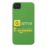 Game
 Letter  me n my life
 Tile TABASSUM  iPhone 4 Cases