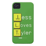 Jess
 Loves
 Tyler  iPhone 4 Cases