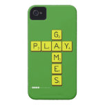       G
 PLAY
       M
       E
       S  iPhone 4 Cases