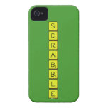 S
 C
 R
 A
 B
 B
 L
 E  iPhone 4 Cases