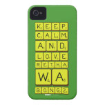 keep
 calm
 and
 love
 Retha
 wa
 Bongz  iPhone 4 Cases